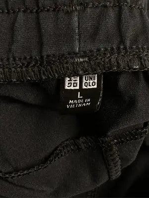 UNIQLO/ユニクロ/スウェットパンツ/パンツ/ブラック/L