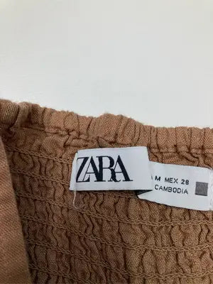 ZARA/ザラ/ワンピース/ワンピース/ドレス/ブラウン/M