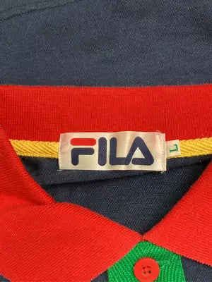FILA/フィラ/ポロシャツ/トップス/ネイビー/L