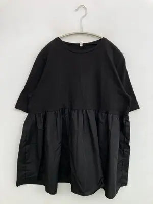 Tシャツ/カットソー/トップス/ブラック/XL