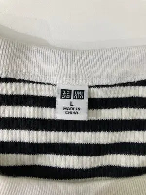 UNIQLO/ユニクロ/Tシャツ/カットソー/トップス/ブラック/L