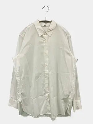 UNIQLO/ユニクロ/シャツ/ブラウス/トップス/ホワイト/L
