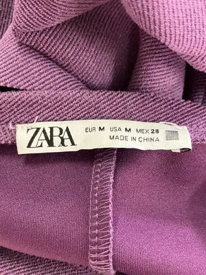 ZARA/ザラ/ワンピース/ワンピース/ドレス/パープル/M