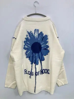 HOOK/フック/ニット/セーター/トップス/ホワイト/XL