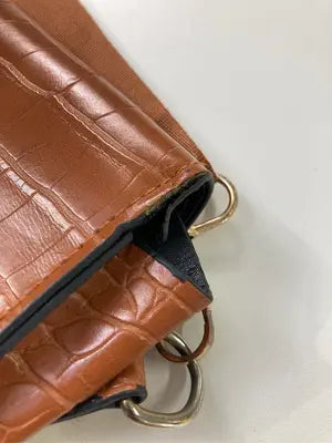 ショルダーバッグ/バッグ/ブラウン