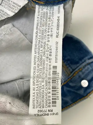 ZARA/ザラ/デニムパンツ/パンツ/ブルー/EUR 32