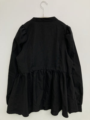 clear/クリア/シャツ/ブラウス/トップス/ブラック/F