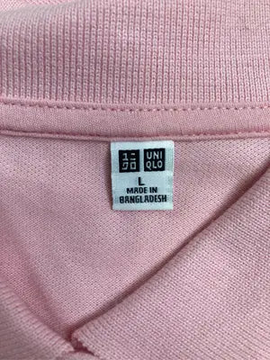 UNIQLO/ユニクロ/ポロシャツ/トップス/ピンク/L