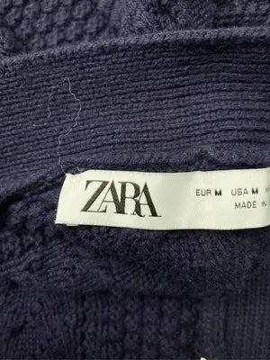 ZARA/ザラ/カーディガン/ボレロ/トップス/ネイビー/USA M