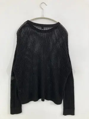 UNIQLO/ユニクロ/ニット/セーター/トップス/ブラック/XL