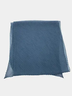 ストール/ショール/ファッション雑貨/ブルー