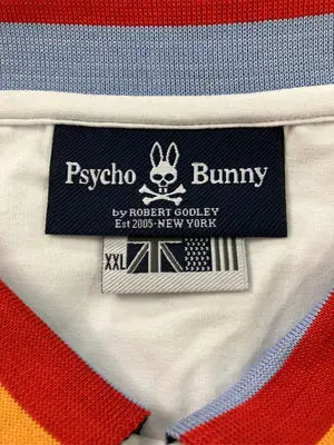 Psycho Bunny/ポロシャツ/トップス/ホワイト/XXL