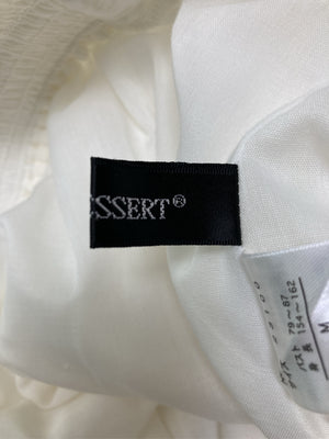 BODY DESSERT/ボディデザート/ドレス/ワンピース/ドレス/ホワイト/M  バスト79～87  身長154～162