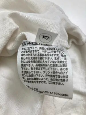 UNIQLO U/ユニクロユー/Tシャツ/カットソー/トップス/ホワイト/S