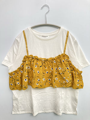 OLIVE des OLIVE/オリーブデオリーブ/Tシャツ/カットソー/トップス/ホワイト/F