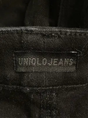 UNIQLO JEANS/ユニクロジーンズ/デニムパンツ/パンツ/ブラック/22 (56cm)