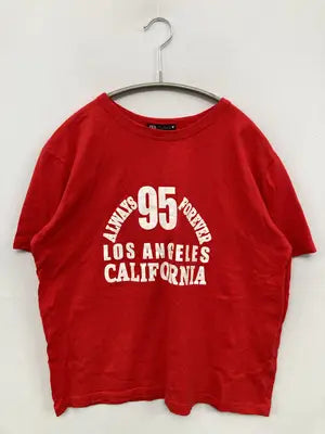 ZARA/ザラ/Tシャツ/カットソー/トップス/レッド/L