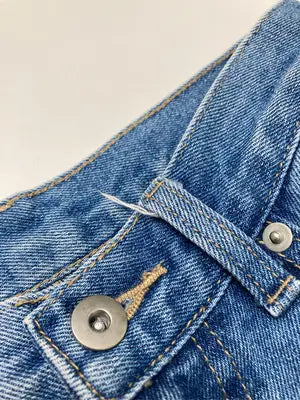 AS KNOW AS PINKY/アズノゥアズピンキー/デニムパンツ/パンツ/ブルー