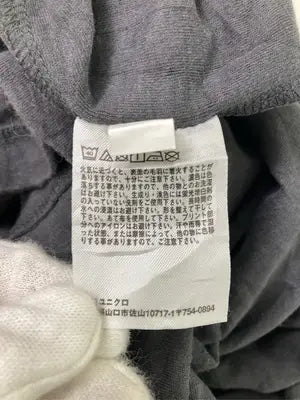 UNIQLO/ユニクロ/Tシャツ/カットソー/トップス/グレー/L