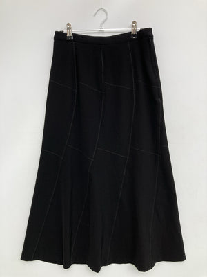 ロングスカート/スカート/ブラック/66-70