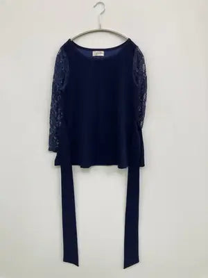 Jwia Boutique/Tシャツ/カットソー/トップス/ネイビー