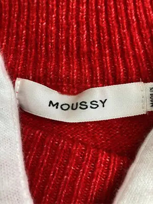 MOUSSY/マウジー/ニット/セーター/トップス/レッド/F