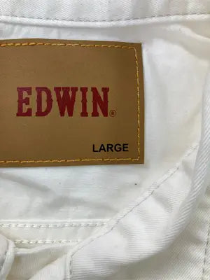 EDWIN/エドウィン/デニムジャケット/ジャケット/アウター/ホワイト/LARGE