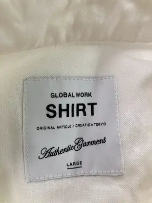 GLOBAL WORK/グローバルワーク/シャツ/ブラウス/トップス/アイボリー/L