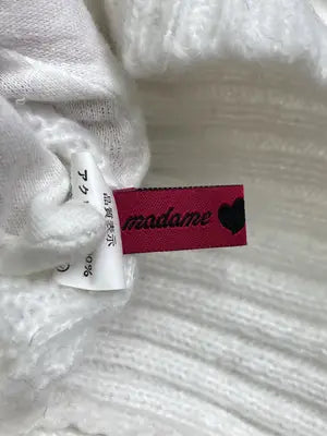 madame/ニット/セーター/トップス/ホワイト