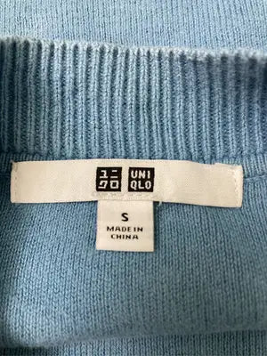 UNIQLO/ユニクロ/ニット/セーター/トップス/スカイブルー/S