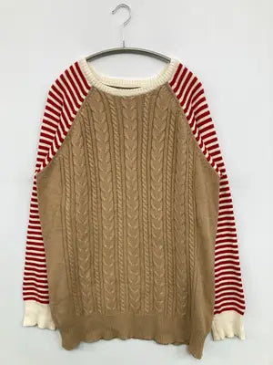 RCWB/ニット/セーター/トップス/ベージュ/XL