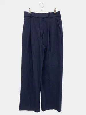 UNIQLO/ユニクロ/スラックス/パンツ/ネイビー/M