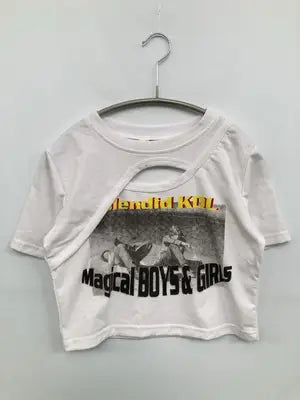 JiNliANGTENGdA/Tシャツ/カットソー/トップス/ホワイト/2