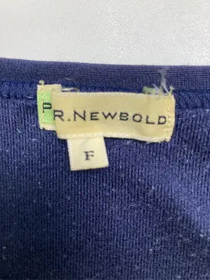 R.NEWBOLD/アールニューボールド/Tシャツ/カットソー/トップス/ネイビー/F