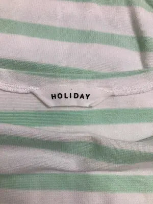 HOLIDAY/ホリデイ/Tシャツ/カットソー/トップス/ライトグリーン/ONE