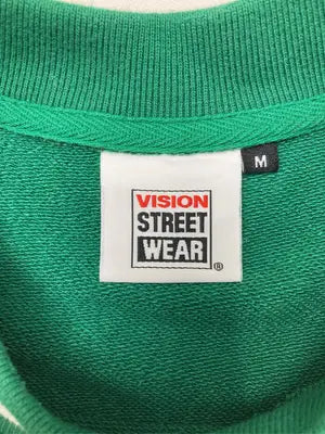 VISION STREET WEAR/ヴィジョンストリートウェア/スウェット/トップス/グリーン/M