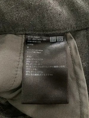 UNIQLO/ユニクロ/スラックス/パンツ/グレー/M