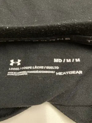 UNDER ARMOUR/アンダーアーマー/Tシャツ/カットソー/トップス/ブラック/M