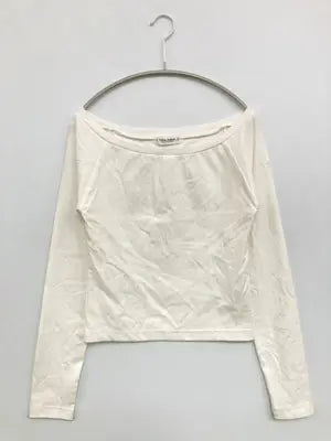 TINA:JOJUN/ティーナジョジュン/Tシャツ/カットソー/トップス/ホワイト/M