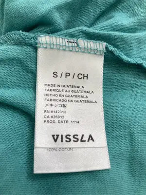 VISSLA/Tシャツ/カットソー/トップス/グリーン/S
