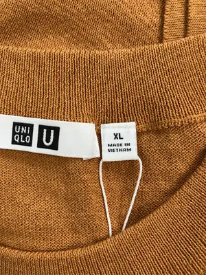 UNIQLO U/ユニクロユー/ニット/セーター/トップス/ブラウン/XL