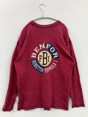 Benetton Formula1/ベネトンフォーミュラワン/Tシャツ/カットソー/トップス/レッド/M