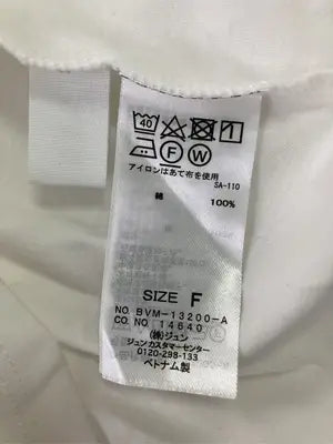 ViS/ビス/Tシャツ/カットソー/トップス/ホワイト/F