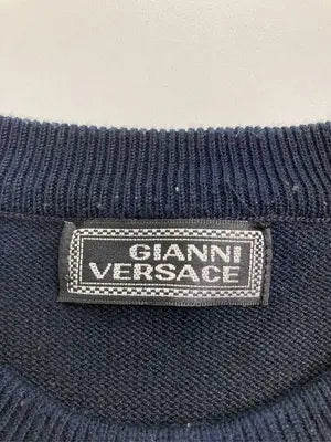 GIANNI VERSACE/ニット/セーター/トップス/ネイビー
