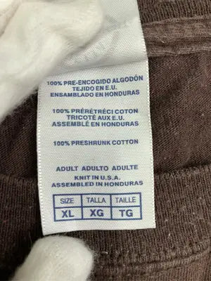 DELTA/デルタ/Tシャツ/カットソー/トップス/ブラウン/XL