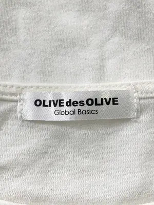OLIVE des OLIVE/オリーブデオリーブ/Tシャツ/カットソー/トップス/ホワイト/F