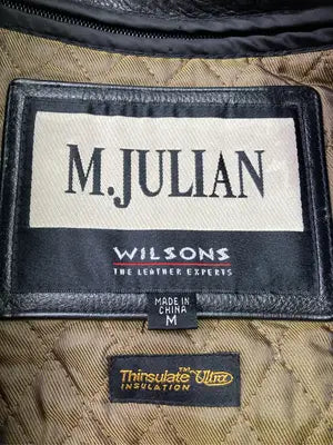 M.JULIAN/レザージャケット/ジャケット/アウター/ブラック/M