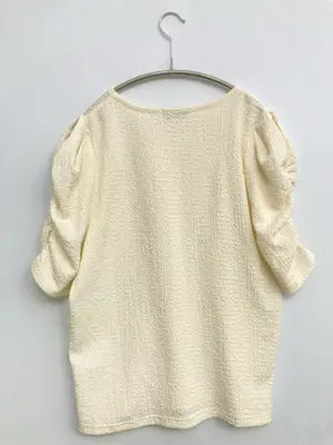 Raffirait/Tシャツ/カットソー/トップス/アイボリー/L