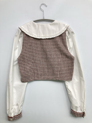 evelyn/エブリン/セットアップ/ジャケット/アウター/ブラウン