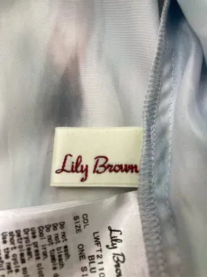 Lily brown/リリーブラウン/シャツ/ブラウス/トップス/スカイブルー/ONE SIZE